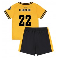Camiseta Wolves Nelson Semedo #22 Primera Equipación Replica 2024-25 para niños mangas cortas (+ Pantalones cortos)